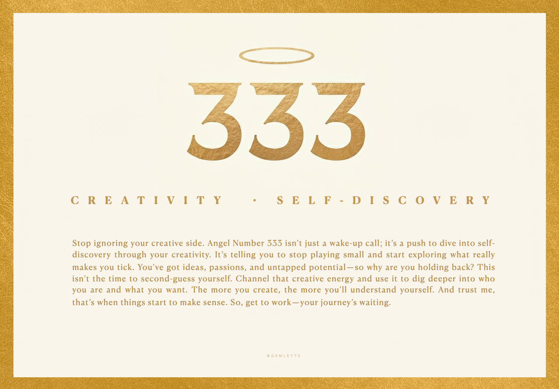 Angel Number 333: Where Creativity Meets the Journey of Self-Discovery