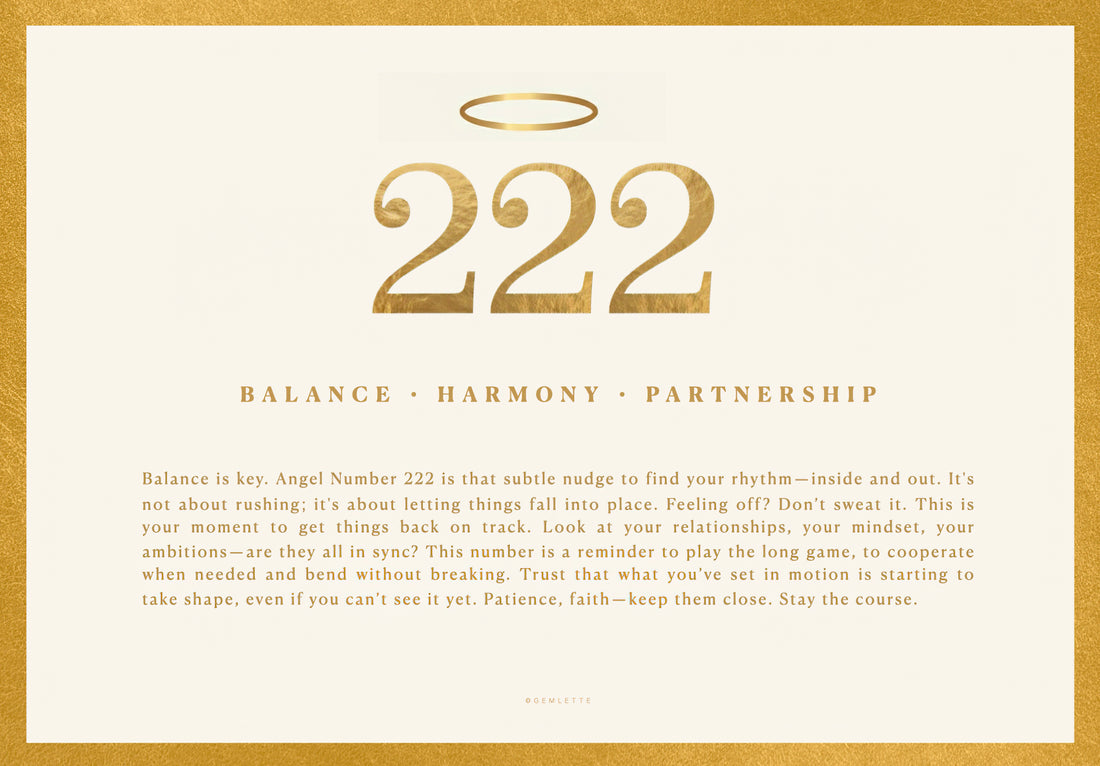 Angel Number 222: The Art of Balance, Harmony, and the Dance of Partnership