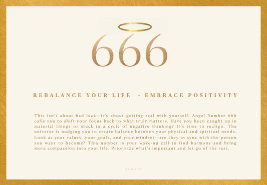 Angel Number 666: Rebalance Your Life and Embrace Positivity