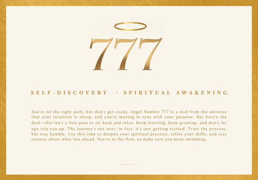 Angel Number 777: Your Call to Action to Self-Discovery and Spiritual Awakening