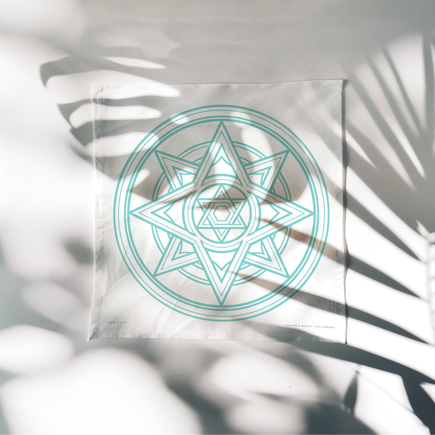 Merkaba Cloth Crystal Grid